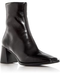 Jeffrey Campbell - Sherpal Block Heel Booties - Lyst
