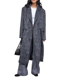 Warehouse - Structured Shoulder Coat - Lyst