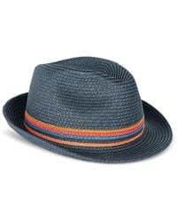 Paul Smith - Artist Stripe Trilby Hat - Lyst