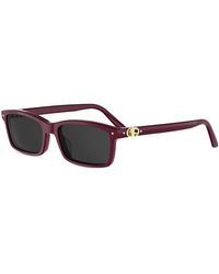 Dior - Petit Cd Rectangular Sunglasses, 54Mm - Lyst