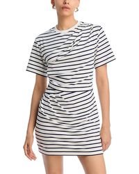 Jonathan Simkhai - Zeus Draped T-Shirt Dress - Lyst