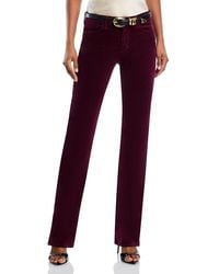 L'Agence - Stevie Velvet High Rise Straight Jeans - Lyst