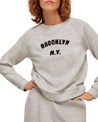 whistles yellow saturday sweatshirt