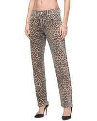 RE/DONE - Mid Rise Blondie Crop Jeans - Lyst