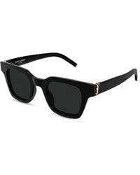 Saint Laurent - Rectangular Sunglasses, 47Mm - Lyst