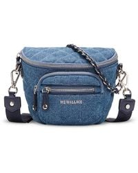 MZ Wallace - Micro Crosby Sling Bag - Lyst