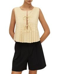 Elodie the Label - Elodie Kali Linen Top - Lyst