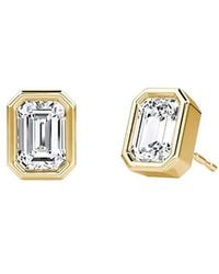Vrai - Bezel Solitaire Stud - Lyst