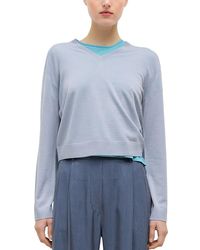 Leset - James V Neck Merino Wool Sweater - Lyst