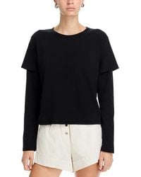Leset - Margo Layered Long Sleeve Top - Lyst