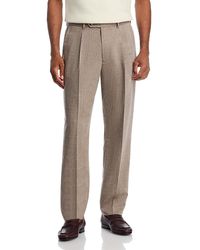 Paul Smith - Tapered Fit Pleated Trousers - Lyst