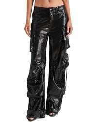 Steve Madden - Duo Sequin Cargo Pants - Lyst
