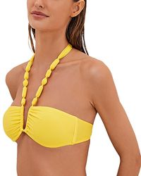 ViX - Vix Solid Atena Carol Bikini Top - Lyst