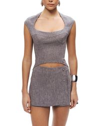 Nocturne - Open-Back Tailored Top - Lyst