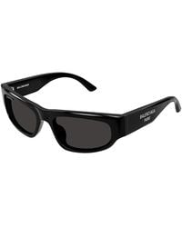Balenciaga - Logo Rectangular Sunglasses, 56Mm - Lyst