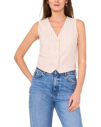Vince Camuto - Button Front Vest - Lyst