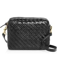 Clare V. - Midi Sac Woven Leather Shoulder Bag - Lyst