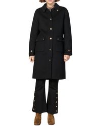 Sandro Dameen Wool - Blend Coat - Black