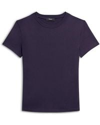Theory - Apex Tiny Tee - Lyst