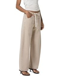 Citizens of Humanity - Brynn Drawstring High Rise Jeans - Lyst