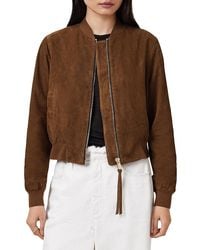 AllSaints - Orten Bomber Jacket - Lyst