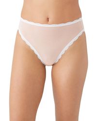 B.tempt'd - B. Tempt'D By Wacoal Inspired Eyelet Hi Leg Briefs - Lyst