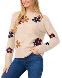Cece - Groovy Flower Sweater - Lyst