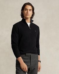 Polo Ralph Lauren - Cashmere Regular Fit Quarter Zip Mock Neck Sweater - Lyst