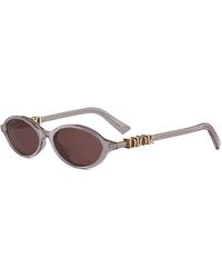 Dior - Treasure Oval Sunglasses, 51Mm - Lyst