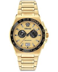 Versace - Greca Reaction Chronograph, 43Mm - Lyst
