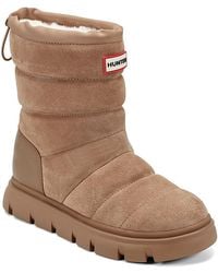 HUNTER - Maribels 4 Puffer Boots - Lyst