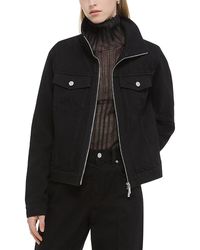 Helmut Lang - Funnel Neck Trucker Jacket - Lyst