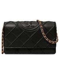 Tory Burch - Fleming Soft Chain Wallet - Lyst