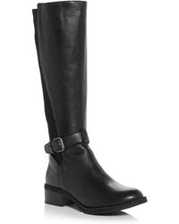 Gentle Souls by Kenneth Cole Best Chelsea Tall Moto Boots - Black