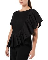 Marina Rinaldi - 1A Uscita Ribelle Flounce Tee - Lyst