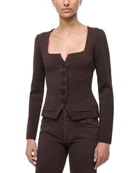 STAUD - Rachela Top - Lyst