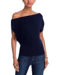 Ramy Brook - Chet Wool Off Shoulder Sweater - Lyst