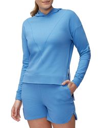 Three Dots - High/Low Hoodie - Lyst