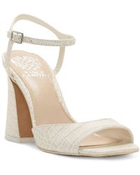 Vince Camuto Pendry Ankle Strap Platform Sandal in Blue | Lyst