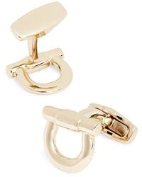 Ferragamo - Gancini Cufflinks - Lyst