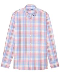 Robert Talbott - Harrison Button Down Plaid Oxford Shirt - Lyst
