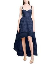 BCBGMAXAZRIA - High Low Organza Tulle Gown - Lyst