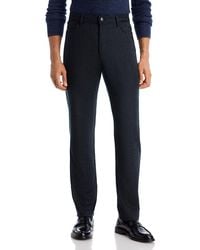 Canali - Impeccabile Wool Flannel Regular Fit Five Pocket Pants - Lyst