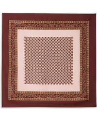 Sandro - Placed Print Silk Bandana Scarf - Lyst
