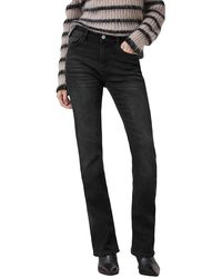 AllSaints - Haldan Mid Rise Slim Bootcut Jeans - Lyst