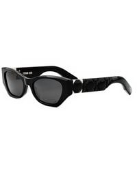 Dior - Lady 95.22 B1I Mirrored Butterfly Sunglasses, 53Mm - Lyst