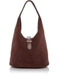 Jonathan Simkhai - Khai Suede Hobo Bag - Lyst