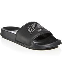 Reebok - X Anine Bing Classic Leather Slide Sandals - Lyst