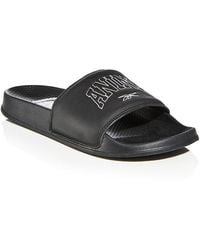 Reebok - X Anine Bing Classic Leather Slide Sandals - Lyst