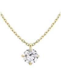 Vrai - Solitaire Pendant - Lyst